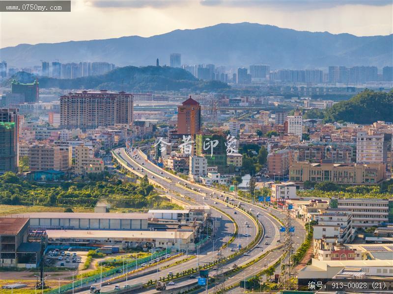 江门大道_航拍,城市景色