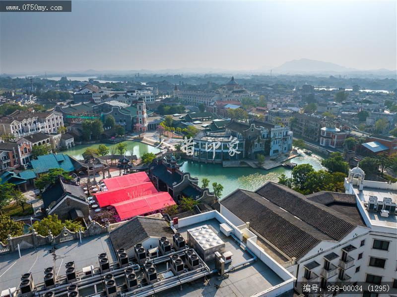 台山_航拍,城市景色