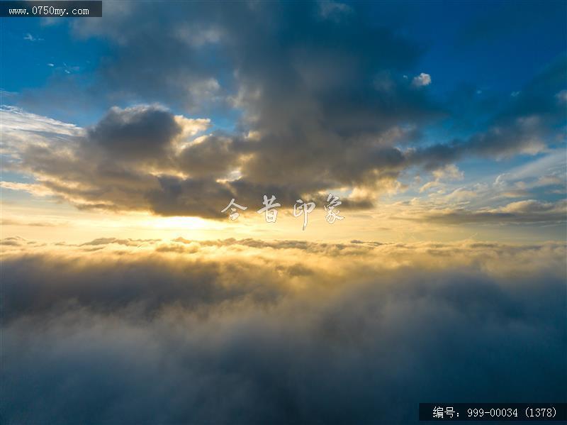 日出_航拍,日出
