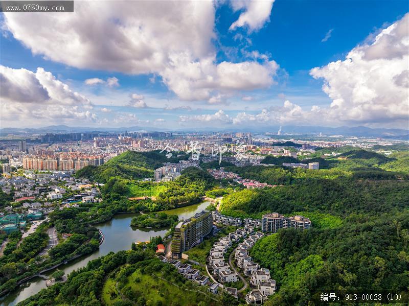 城区白天_航拍,城市景色